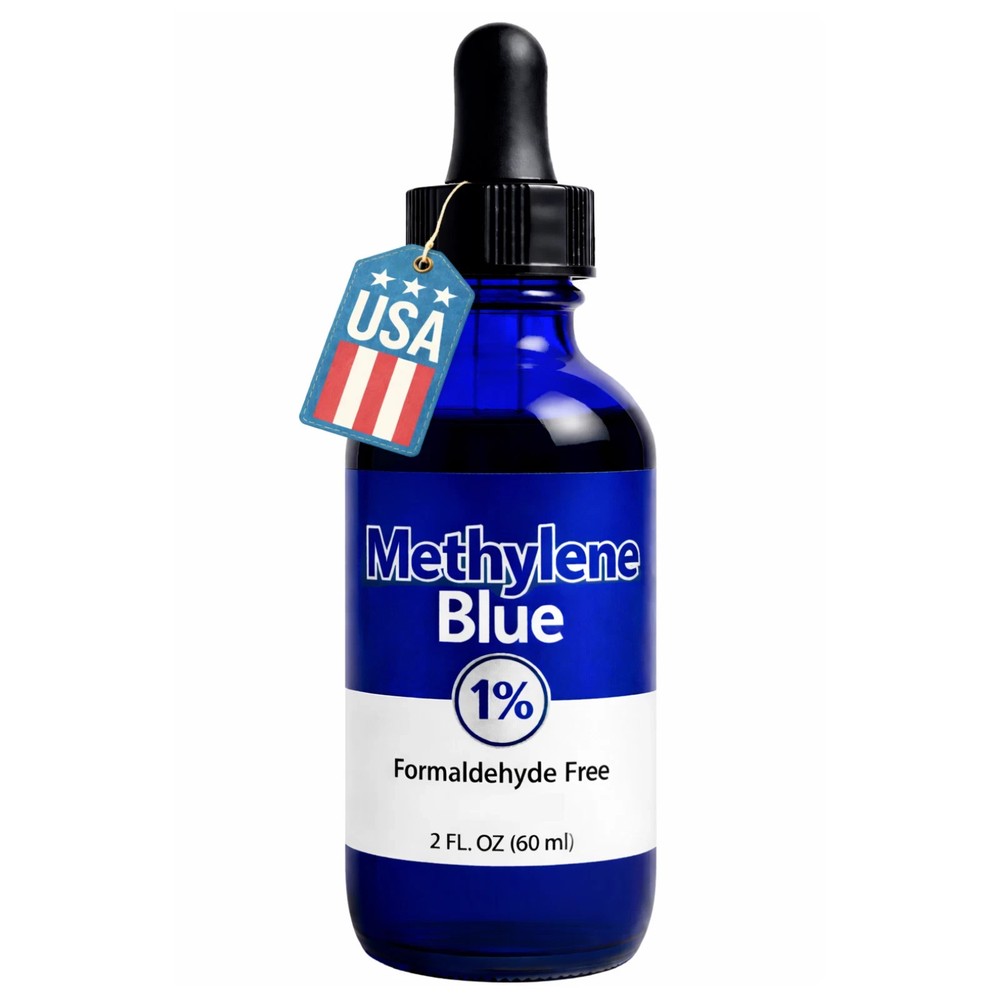 Methylene Blue 1% Solution 60mL – Lab & Aquarium Use Only