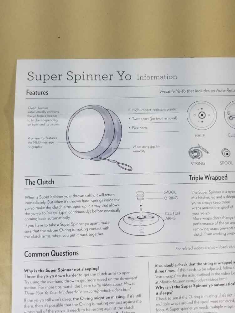 Ned Kids Snapback Yo-Yo Blue New Sealed