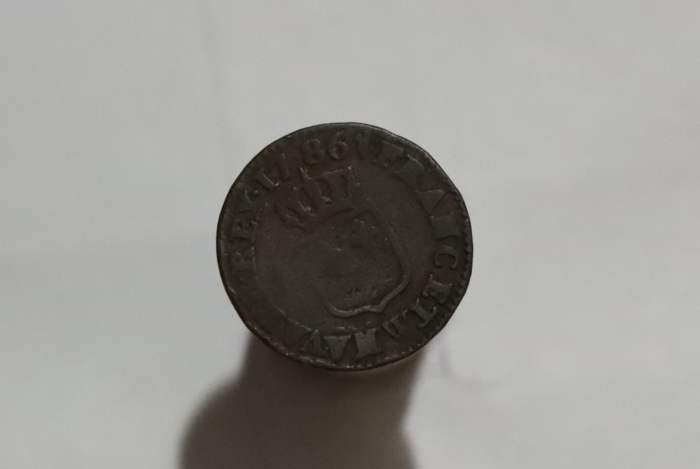 🧭 🇫🇷 FRANCE HALF SOL 1786 W B49 #819