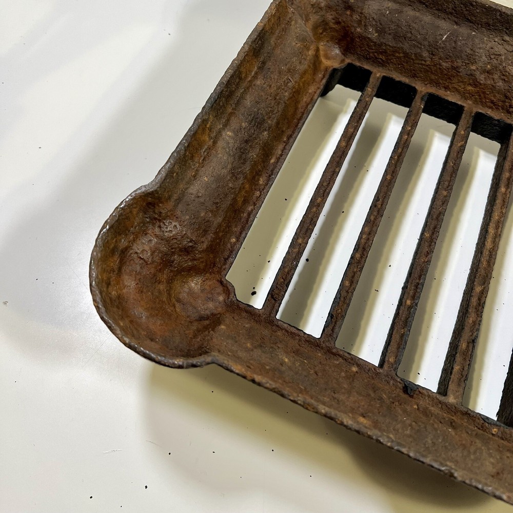 Vintage antique cast iron boot scraper