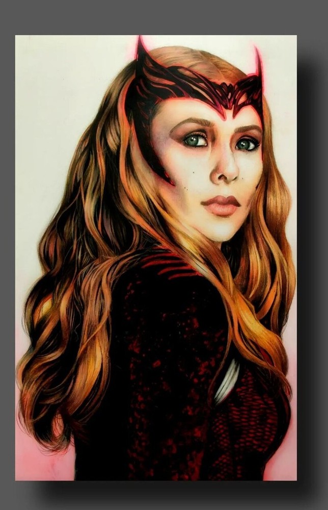 Scarlett Witch Original Drawing
