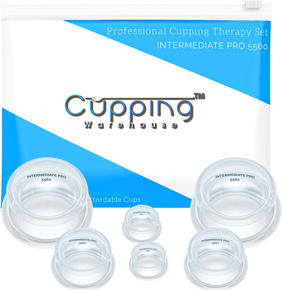 Cupping Warehouse Supreme 6 Intermediate Pro 5560 Silicone Cupping Set – 6 Cup M