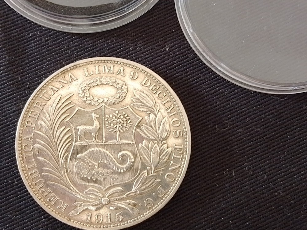 1915 Peru Un Sol...