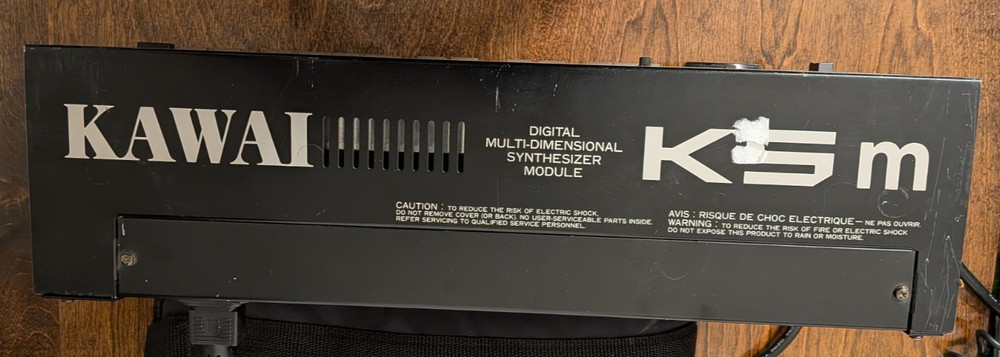 Kawai K5M Rackmount Digital Synthesizer Module - works!