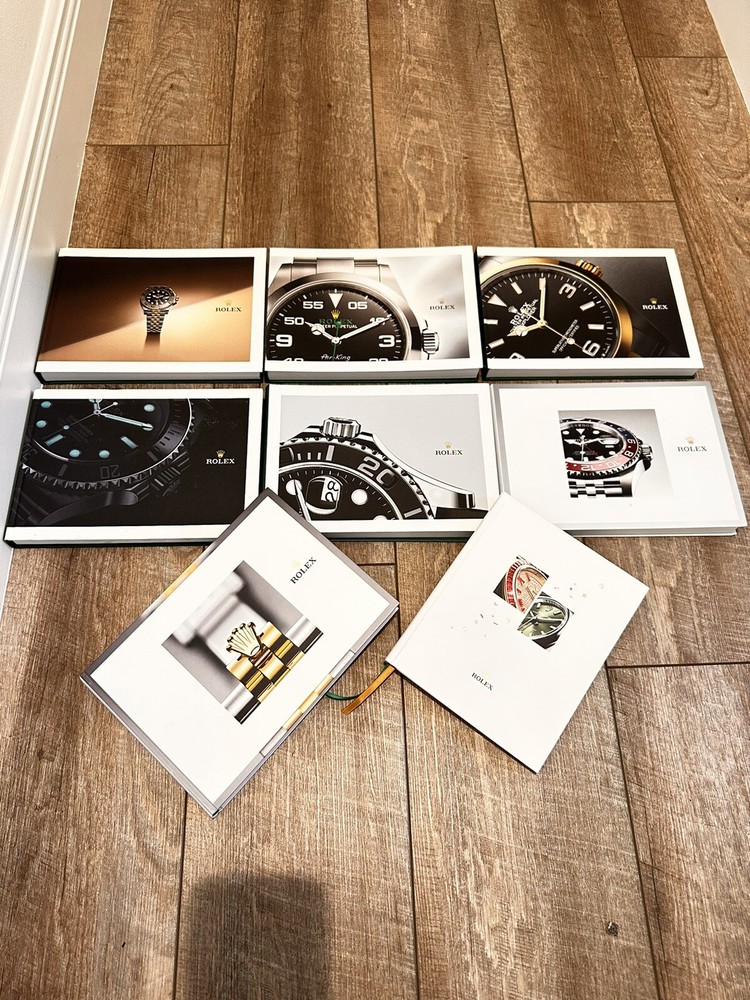 ♛ ROLEX 2017-2024 Catalogue + Booklet Complete Full COLLECTION