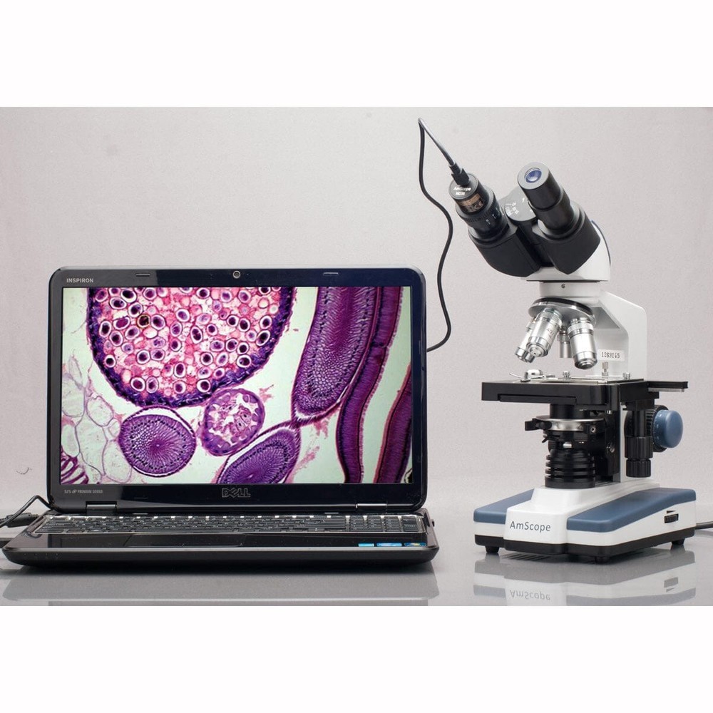 Amscope 5MP USB 2.0 Color CMOS Digital Eyepiece Microscope Camera