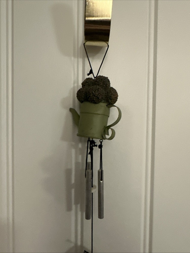 Watering Can Windchime, Garden,  Green