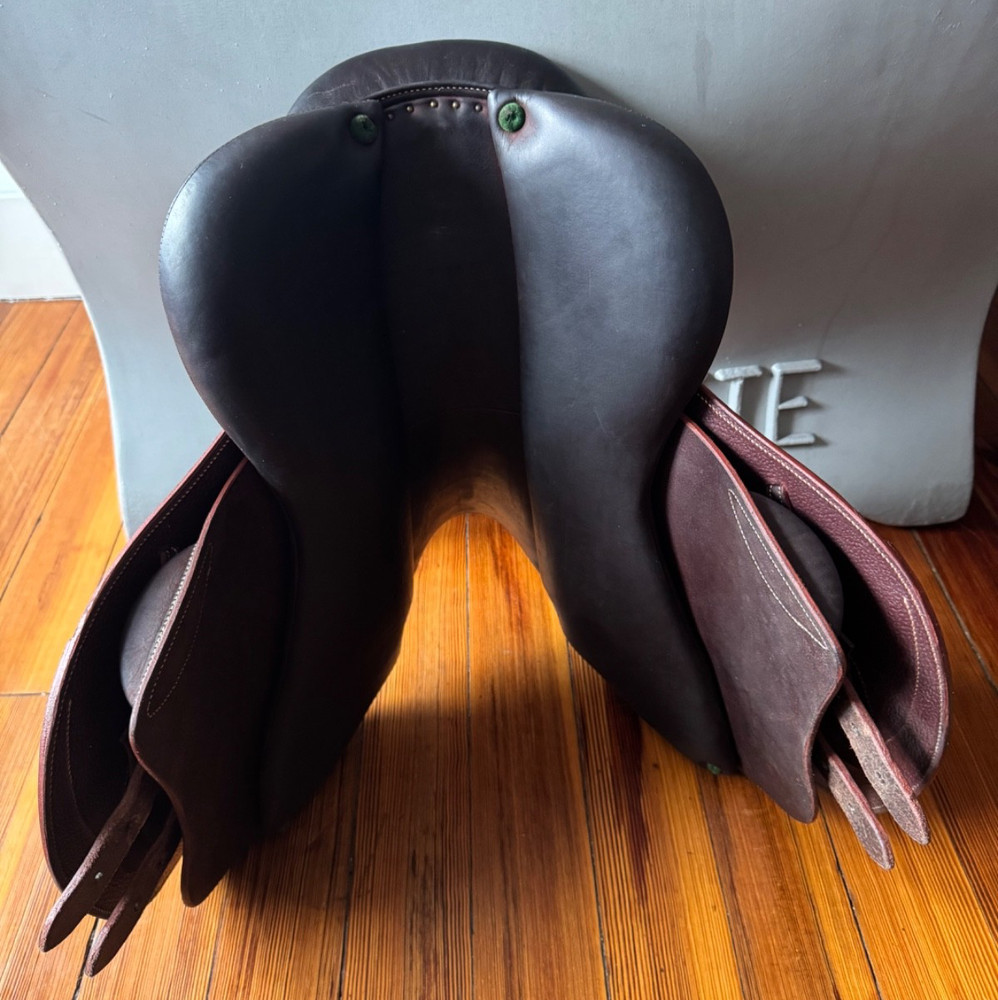 15.5" Devoucoux Biarritz K Child / Pony Saddle - 00 Flaps - MINT!