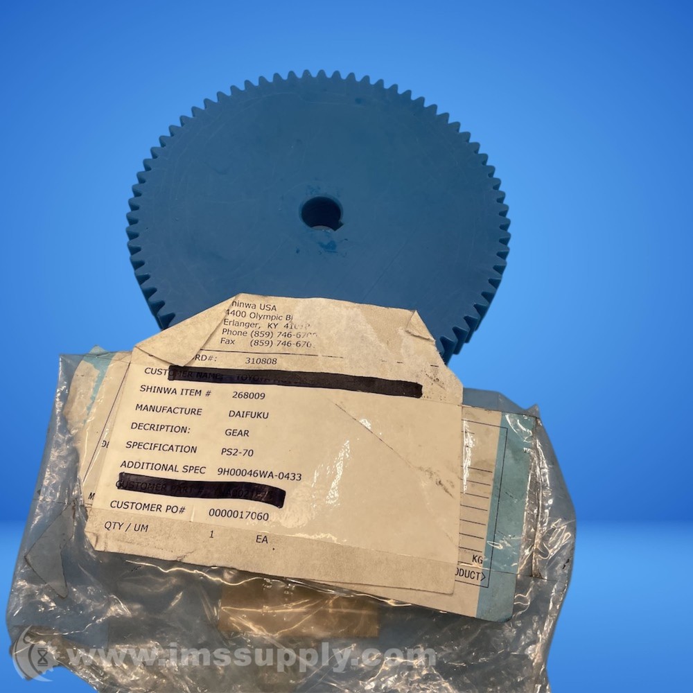 Daifuku PS2-70 Gear FNIP