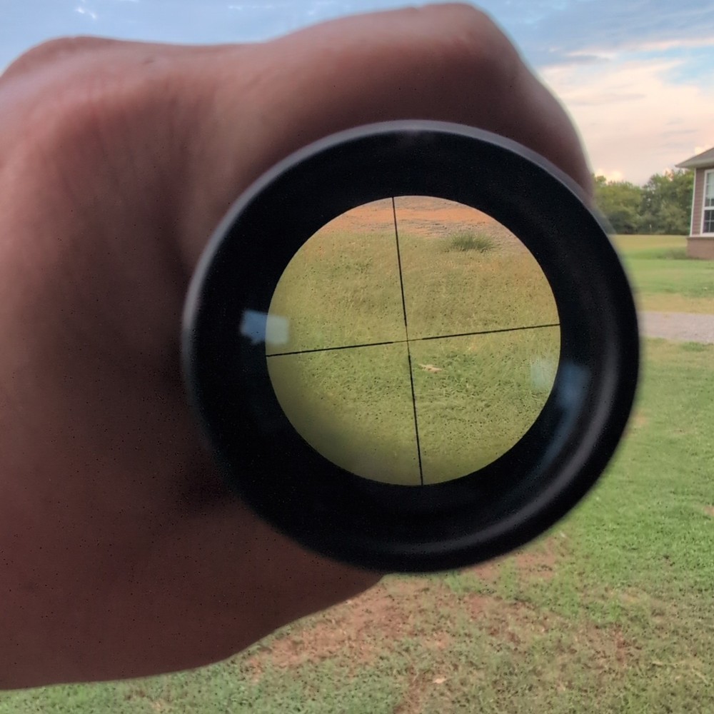 Tasco Rifle Scope Optics 39x40spl JS.2000.05 Missing adjustment knob covers