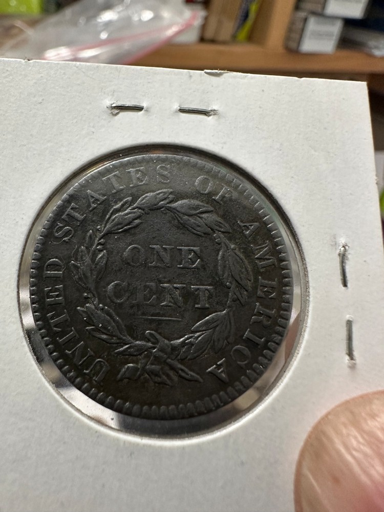 1831 large cent Medium Letters XF---AU