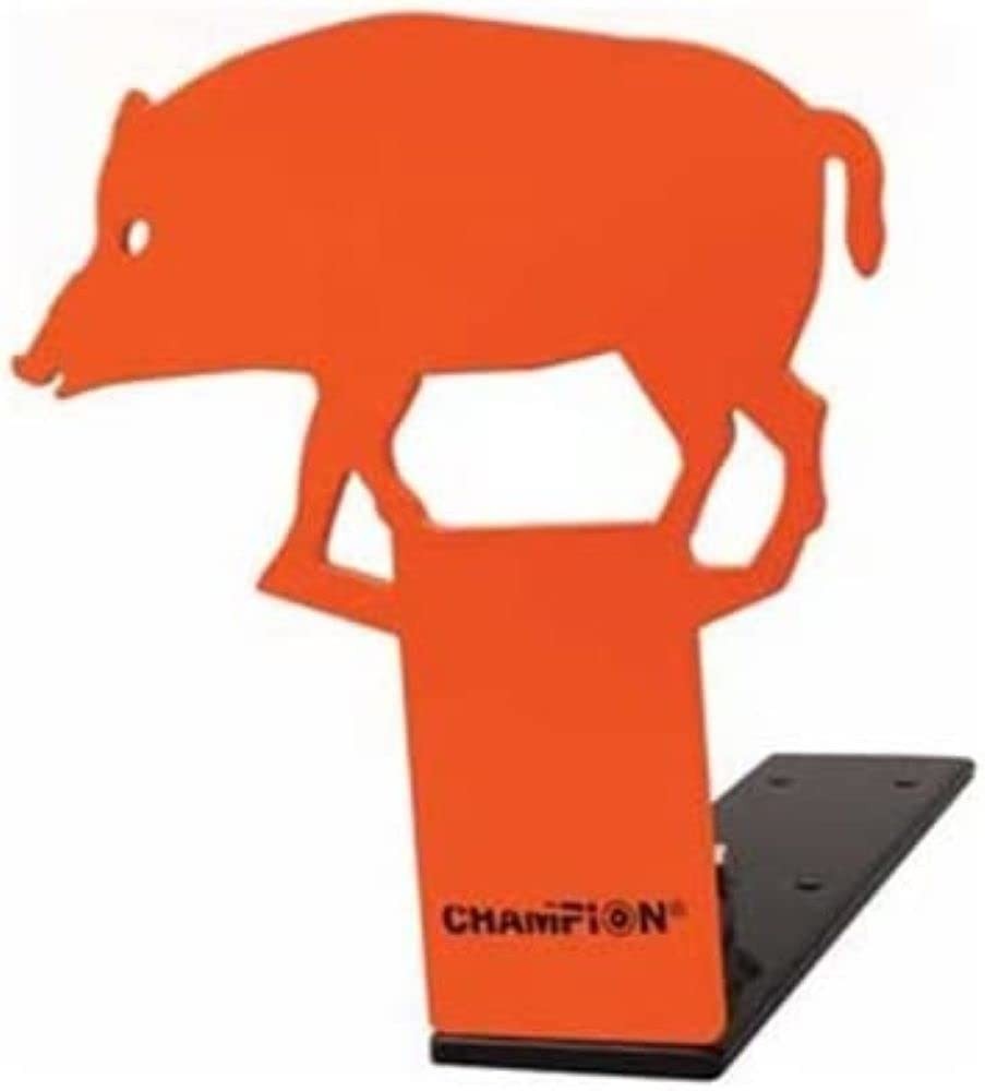 Champion .22 Auto Reset Pop-up Hog Target - Practice Shooting Reactive