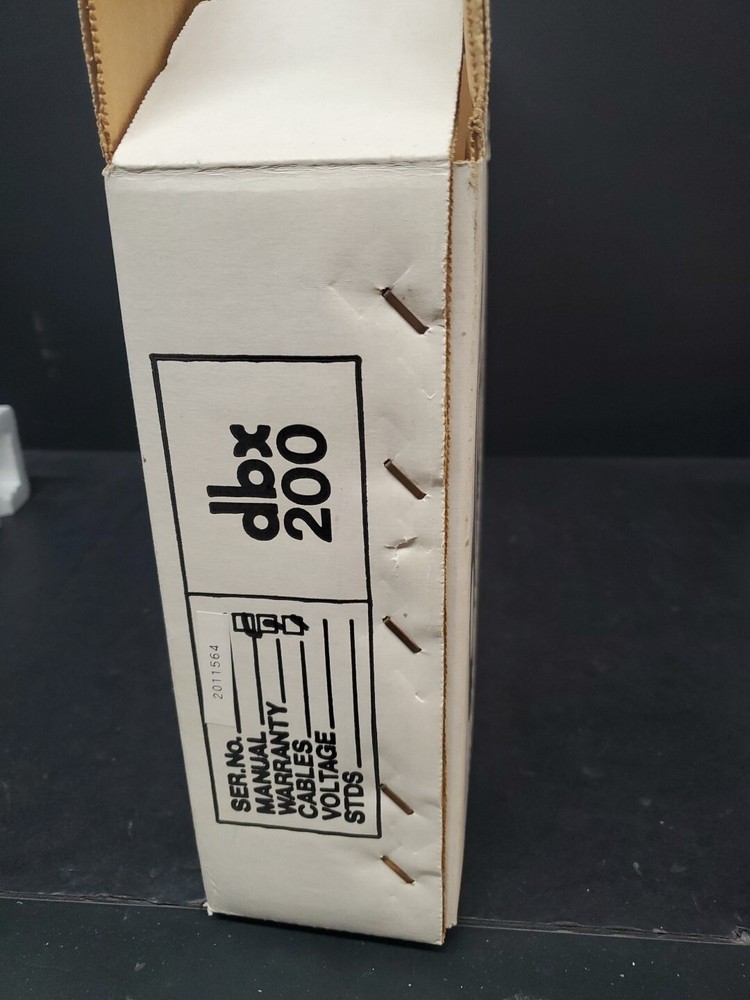 DBX 200 Recording Technology Series Program Route Selector New Open Box Vintage