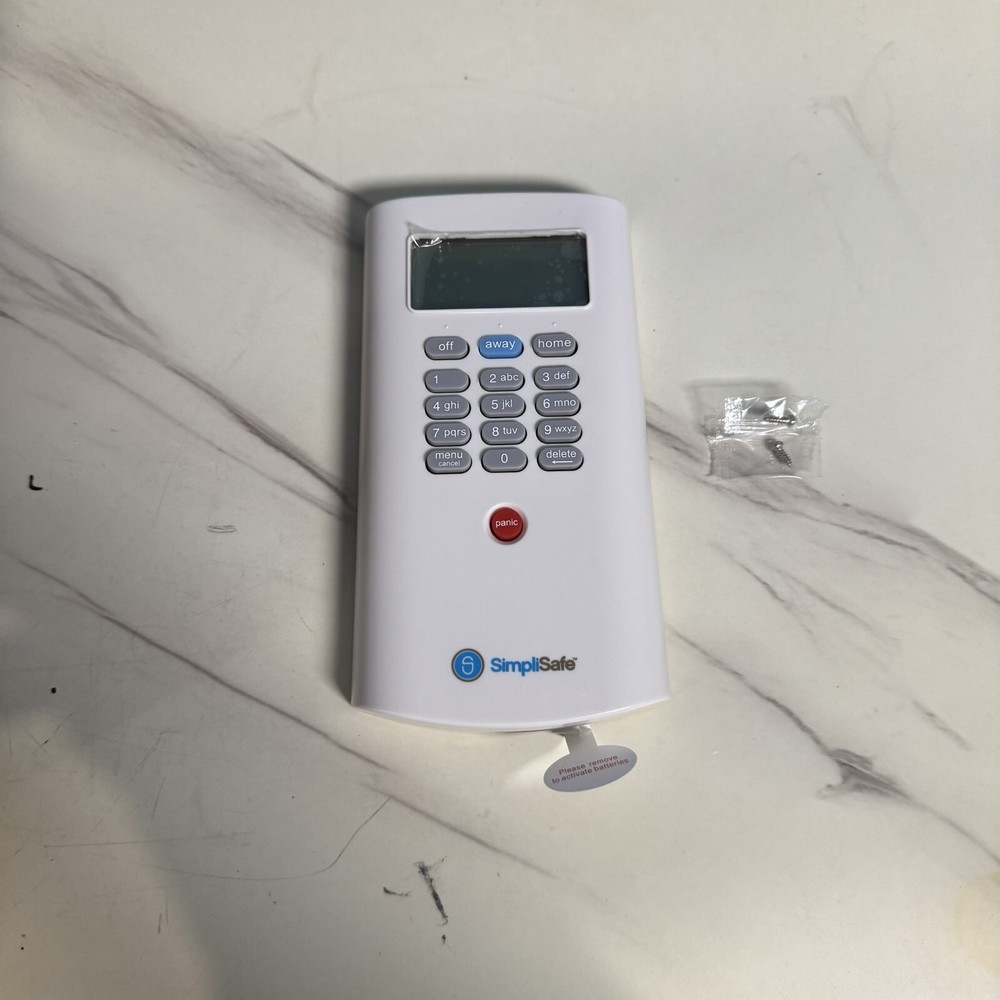 SimpliSafe Keypad Home Security System First Generation Sensor Number 1S2HA