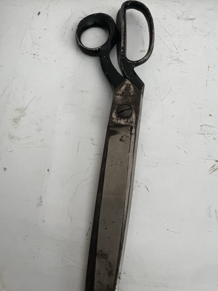 Large Vintage Scissors Unique Shape 12.5 Length