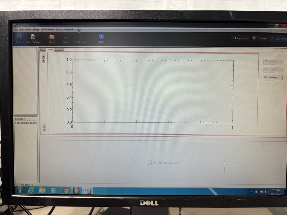 Shimadzu IRAffinity-1 FTIR computer with software