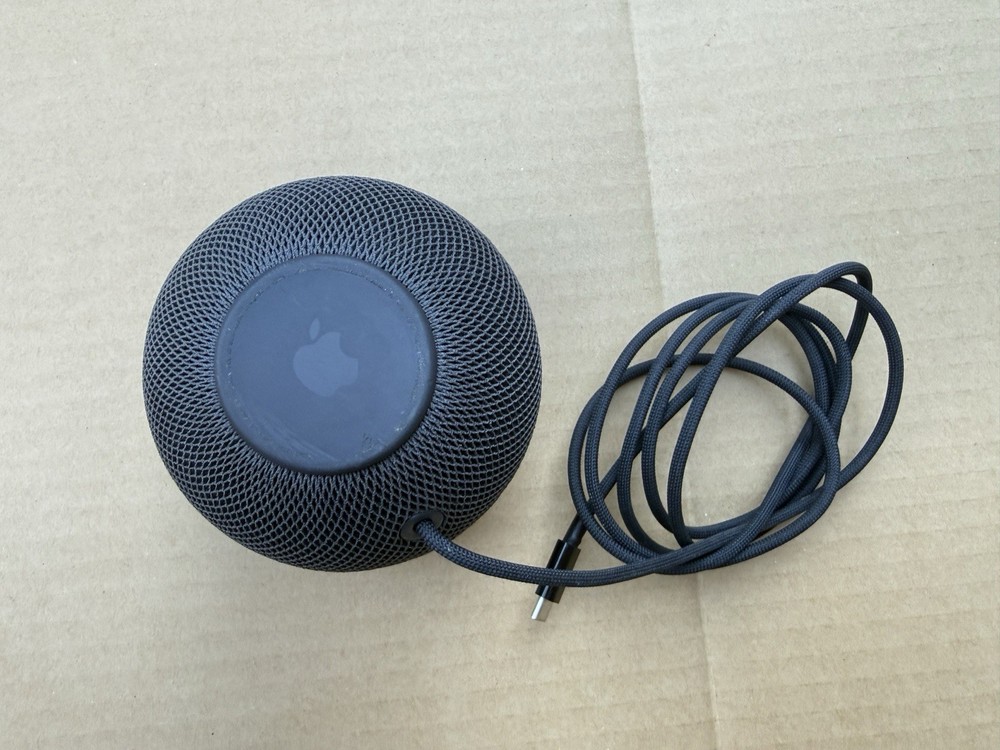 Apple HomePod Mini Smart Speaker Black Model A2374 Tested Works