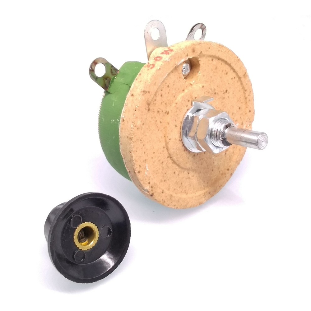 50W 200 Ohm High Power Wire Potentiometer, Rheostat, Variable Resistance