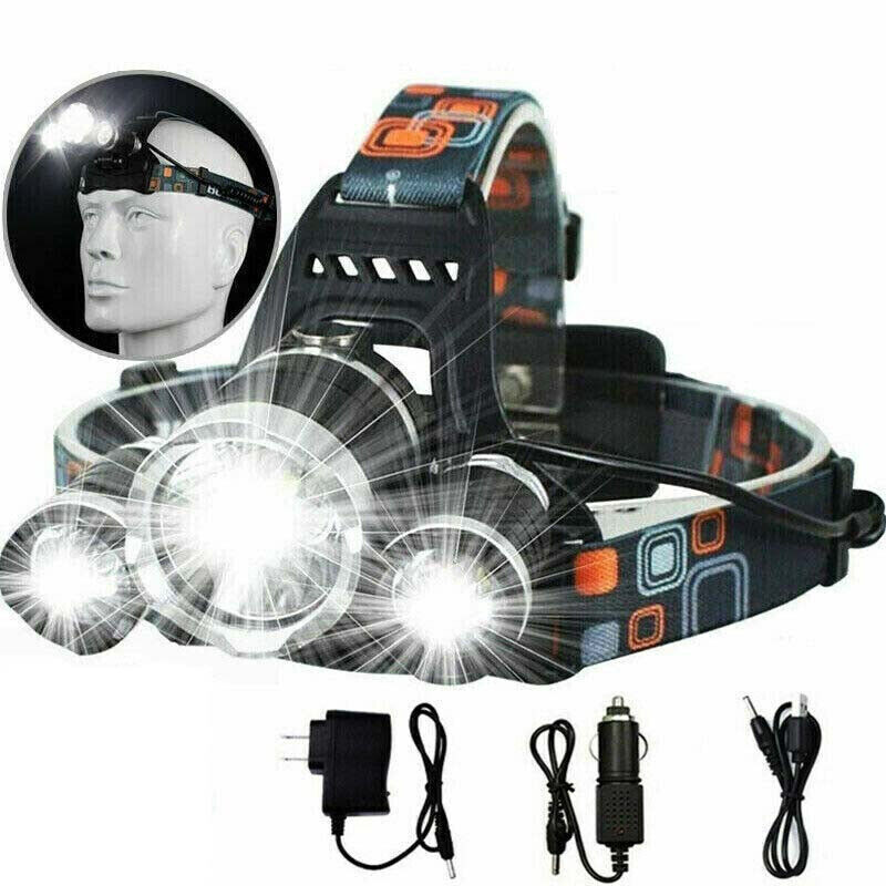1000LM  Headlight Headlamp Head Torch Flashlight Work Light Lamp