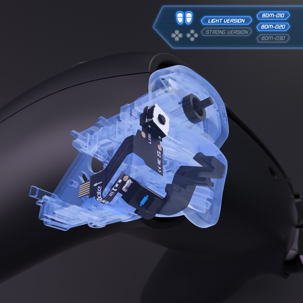 Micro Switch Light Version Clicky Hair Triggers Kit Shoulder For PS5 Controller