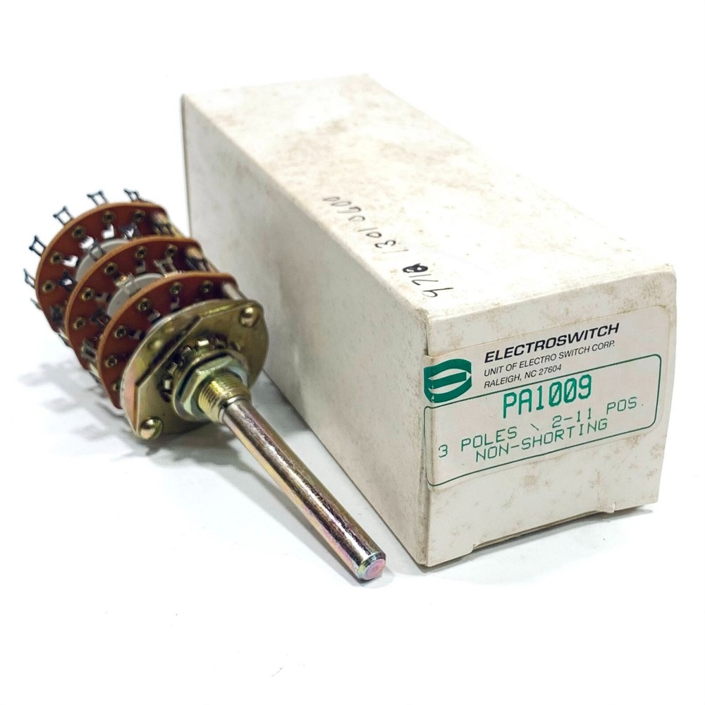 PA-1009 Electroswitch Rotary Switch 3 Pole/2-11 Pos