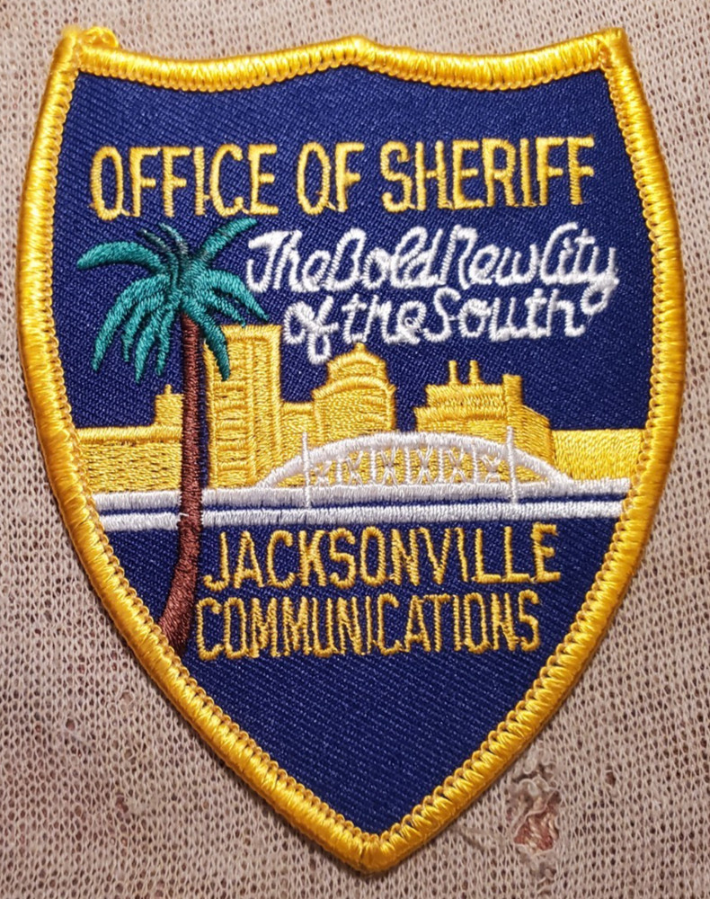 FL Jacksonville Florida Communications Sheriff Patch