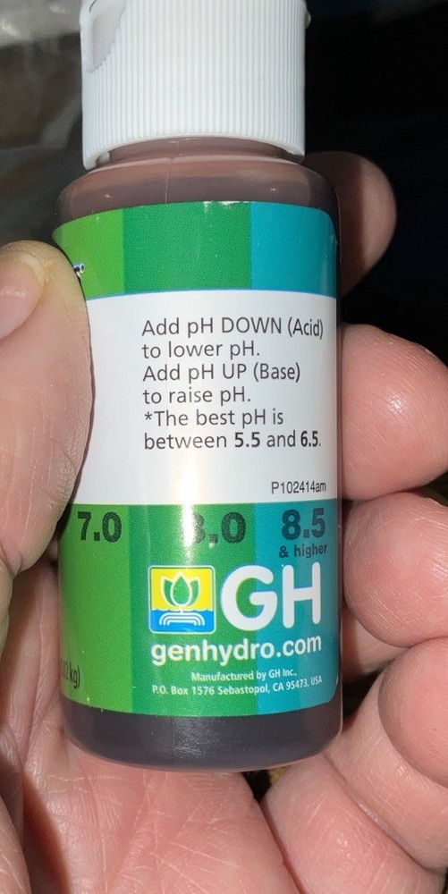 General Hydroponics pH Test Kit 1 oz - hydroponics GH up down combo
