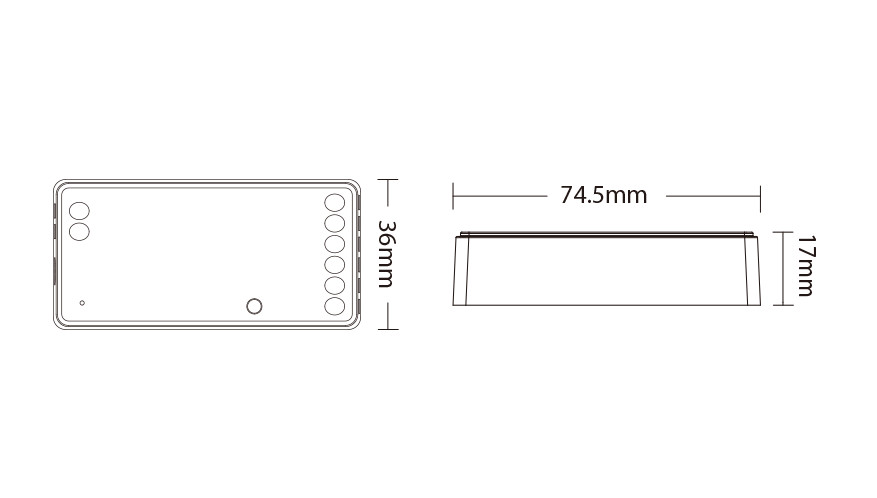 Miboxer 3 in 1 SPI LED Controller (2.4GHz)
