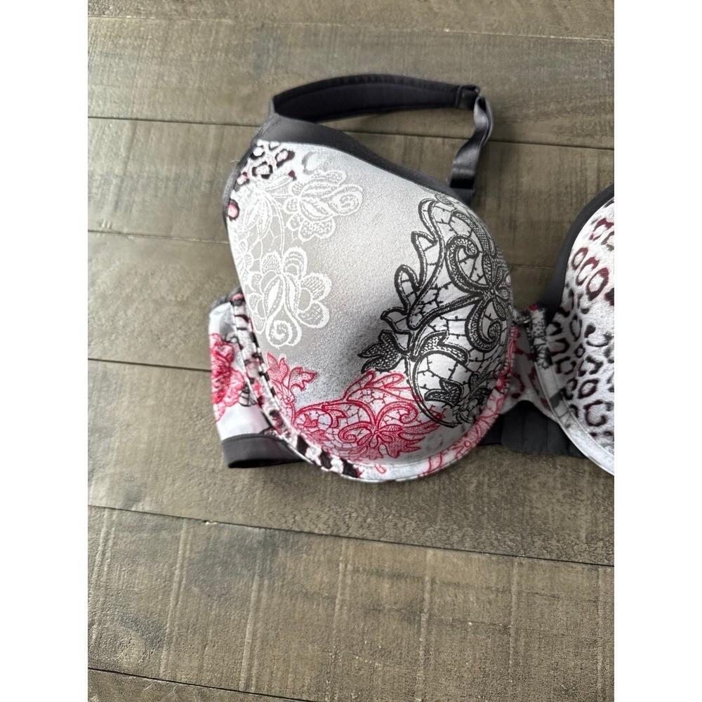 Cacique Women's Gray Underwire Bra Size 40DD