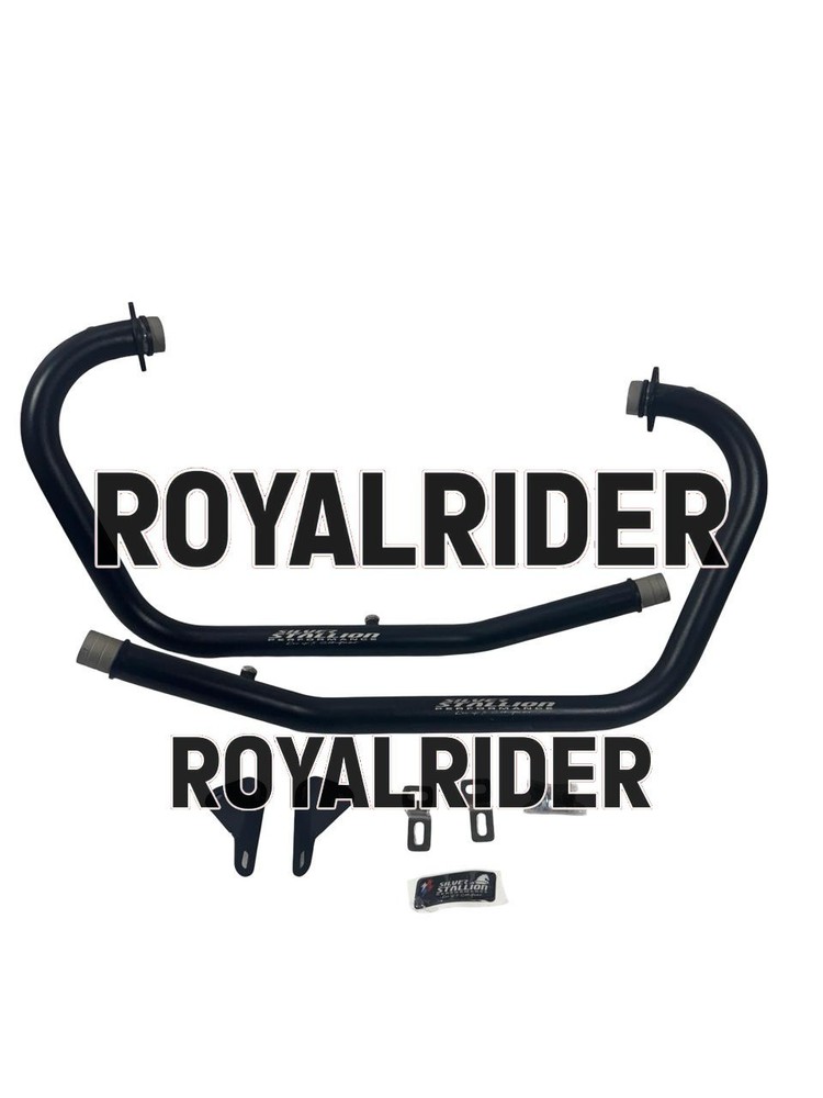 SSP HEADER PIPE BLACK FIT FOR ROYAL ENFIELD INTERCEPTOR & GT 650