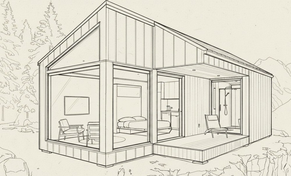 Zen-Lounge- Home Adu plan 24x18