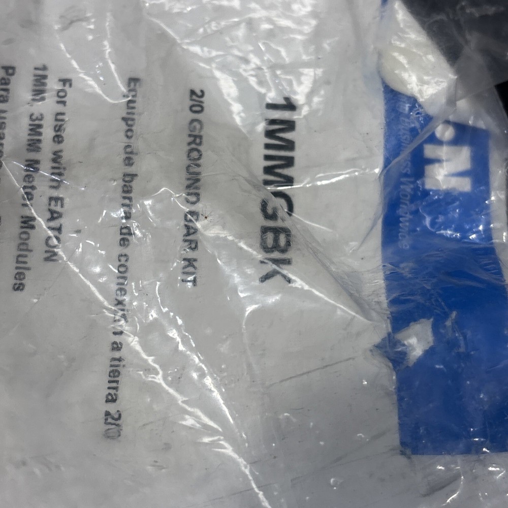 EATON 1MMGBK 2/0 Ground Bar Kit, Use W/Meter Socket Module, MLO & MCB