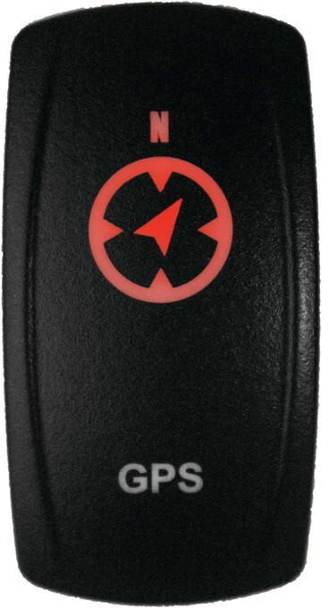 DragonFire Racing 522625 Red GPS On/Off Switch