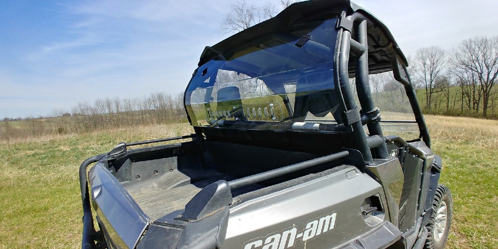 Can-Am Commander / Commander Max 2011-2020 Rear Lexan Window w/ Lower Panel.