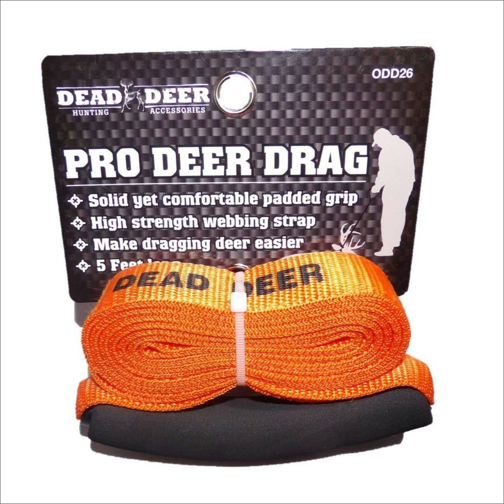 Do All Outdoors Pro Deer Drag ~ Cushioned Solid Handle ~ Reduces Strain