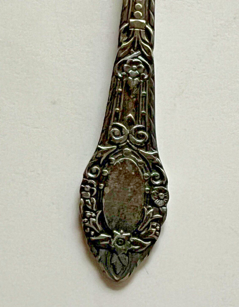 Community Plate RENDEZVOUS Pattern Bonbon or Nut Server Silverplate Spoon