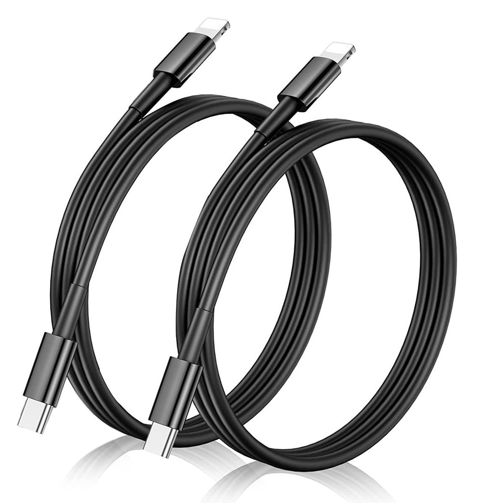 2 Pack USB-C to IPhone Cable Fast Charge Type C Charging Cord Rapid Sync Charger