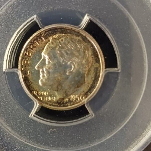 1950 PCGS PR65 Roosevelt Dime Coin