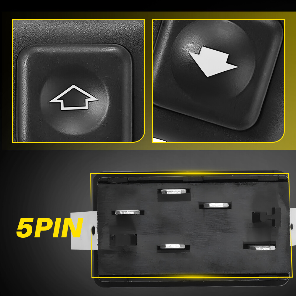 Set 4 pcs Illuminated Power Window Switch For E23 BMW E24 E28 E30 61311381205