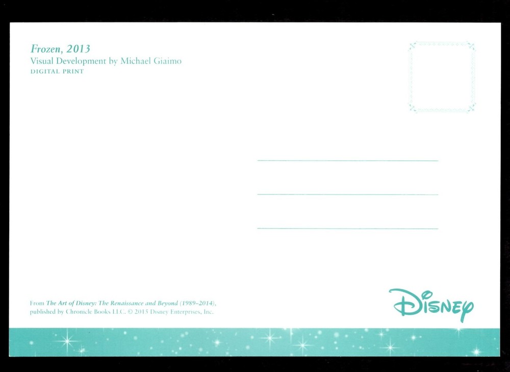 Disney Frozen Post Card