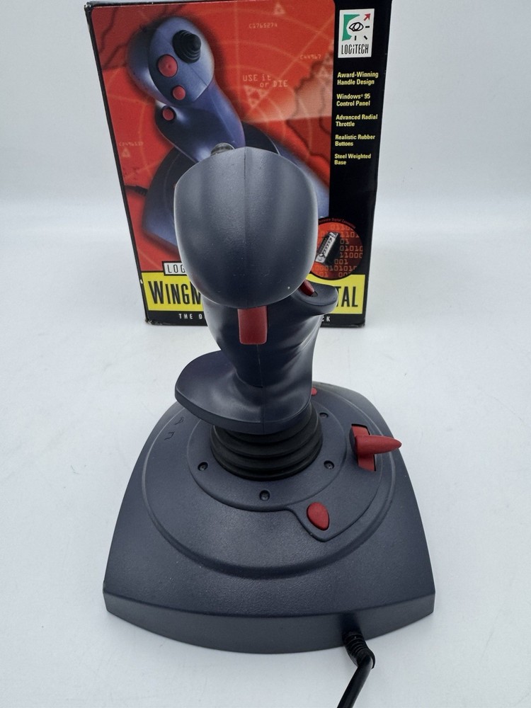 Logitech Wingman Extreme Digital Joystick - Microsoft Flight Simulator CIB