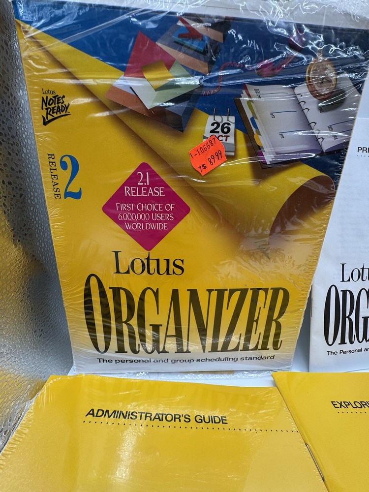 Lotus Organizer 2.1 Release Software The personal and group scheduling standard