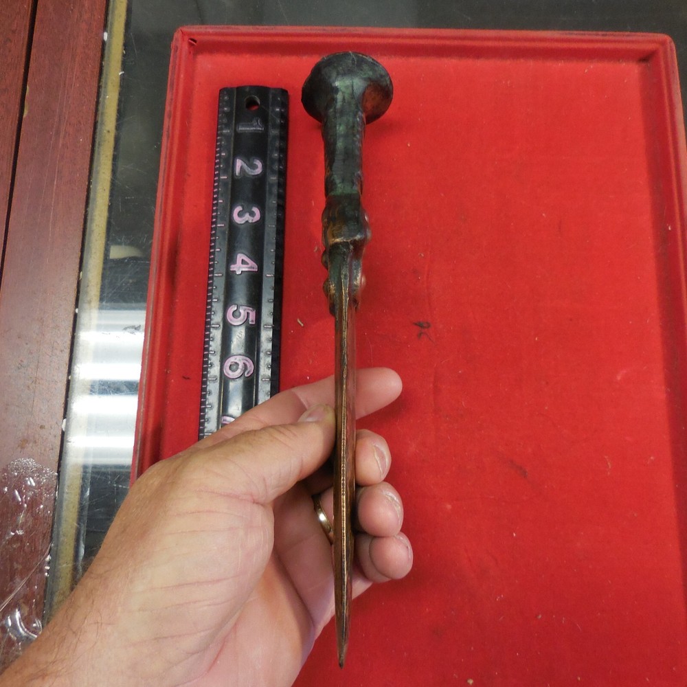 VINTAGE DANISH BRONZE DAGGER