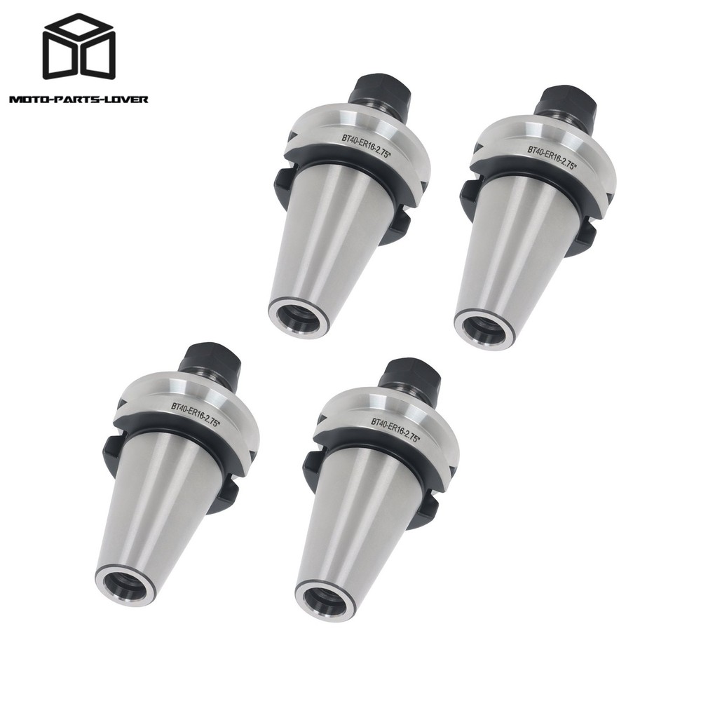 BT40 ER16 70L Collet Chuck Set M16 Thread 4 Pack Toolholders CNC