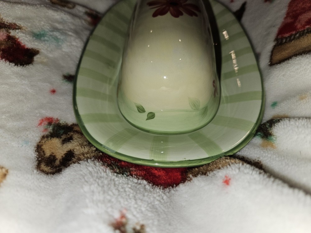 Vintage Pfaltzgraff Daybreak covered Butter Dish Server