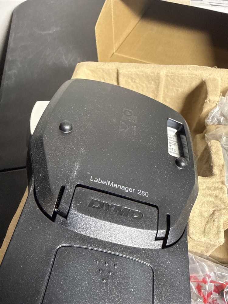 Dymo LabelManager 280 Hand-Held Label Maker Missing Charger Adapter