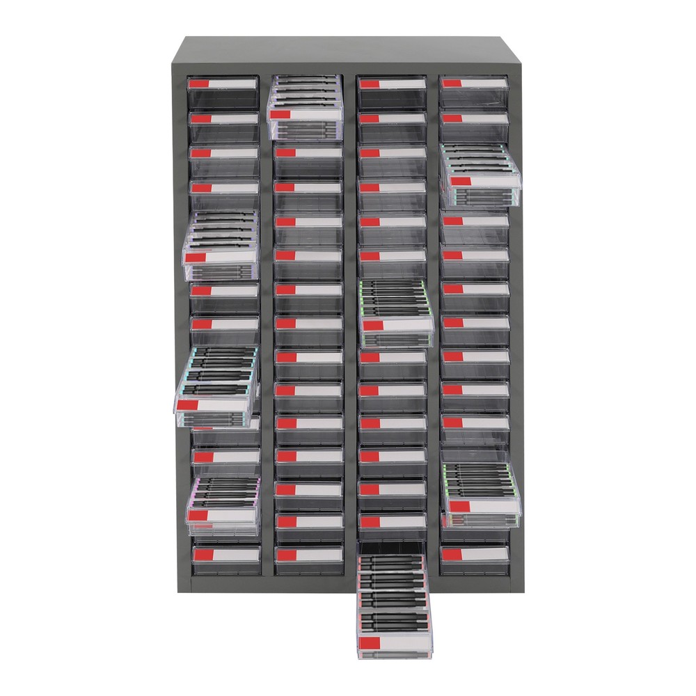 Large-capacity 60-drawer Hardware Tools Storage Cabinet Guide Rail Design