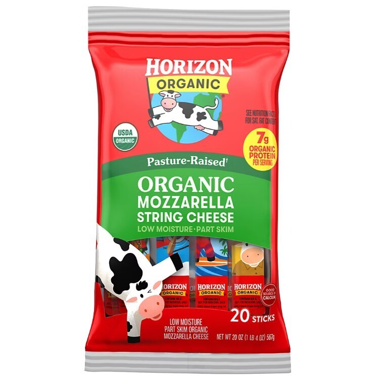Horizon Organic Mozzarella Cheese Sticks, 20 pk./1oz.