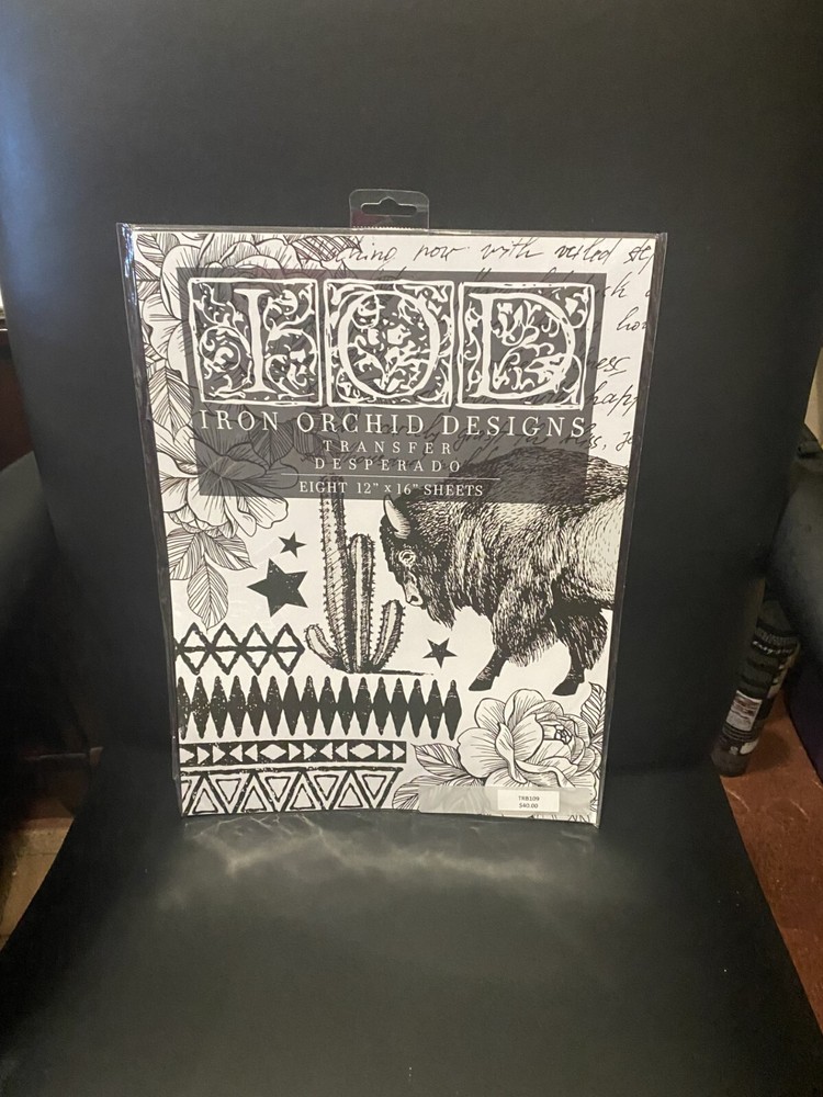 Iron Orchid Designs (IOD) Transfer- DESPERADO