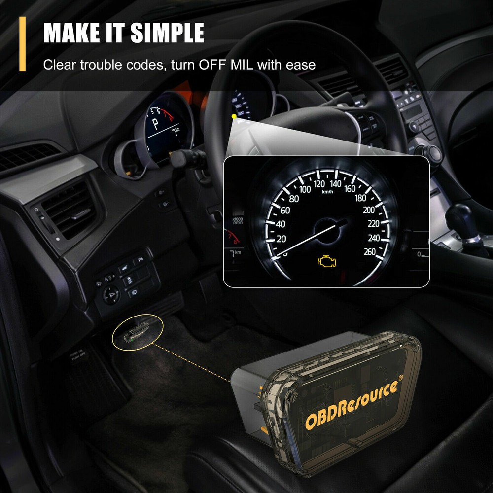 P04 Car OBD2 Automatic DTC Cleaner Erase Code Tool Engine Check Light Turn Off